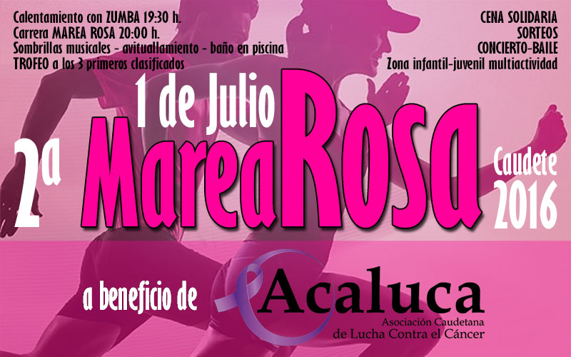 HORARIOS Y ACTIVIDADES II MAREA ROSA