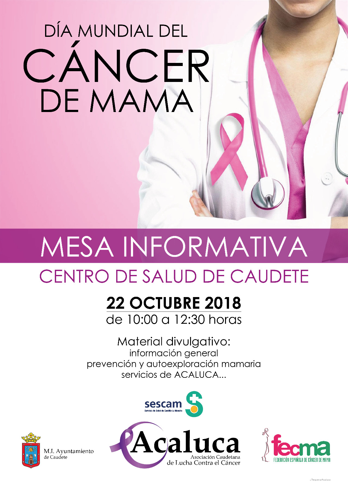 Mesa informativa ACALUCA