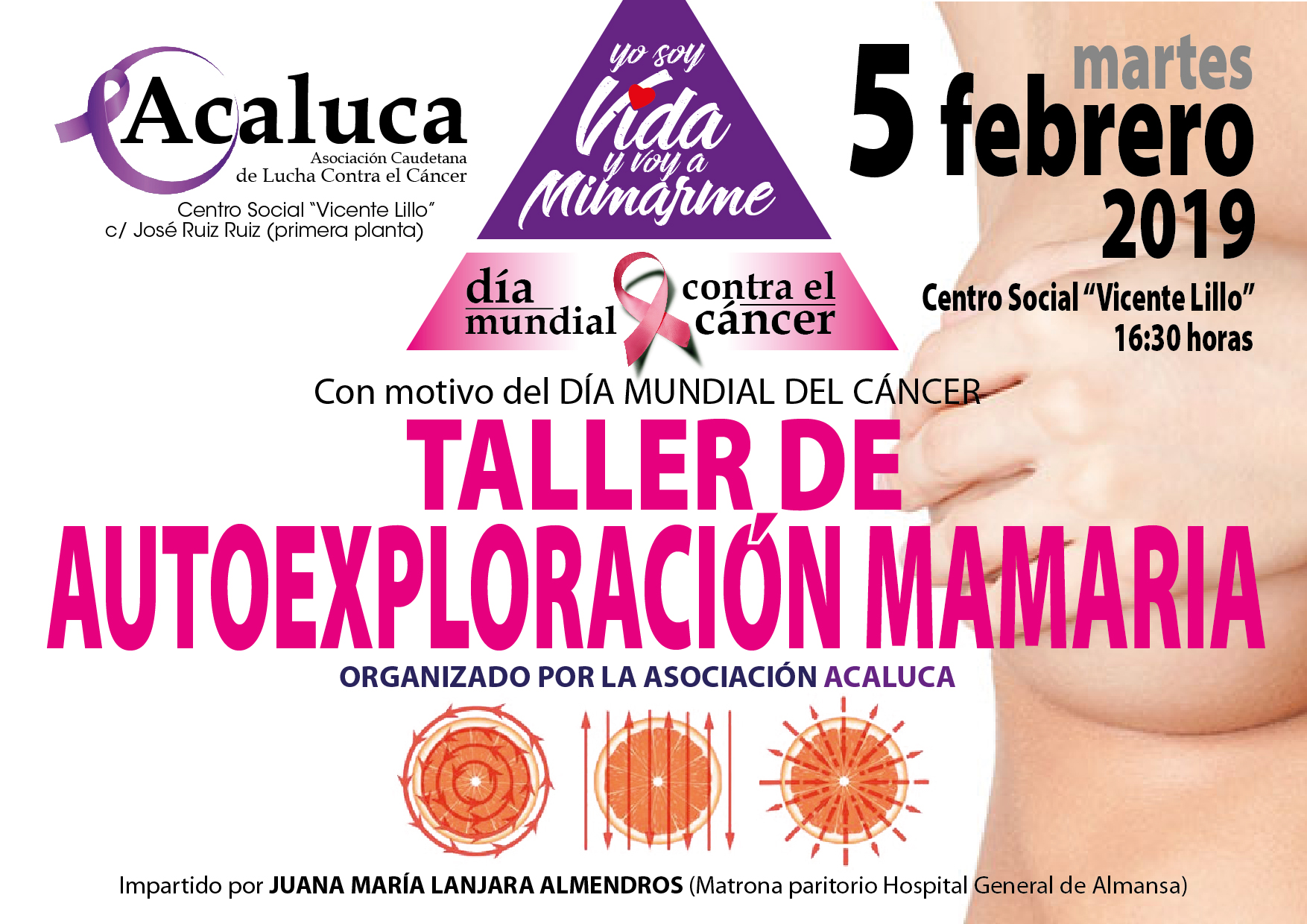 TALLER AUTOEXPLORACIÓN MAMARIA
