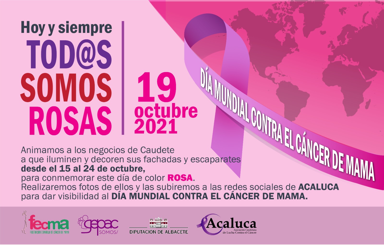 DÍA MUNDIAL CONTRA EL CÁNCER DE MAMA