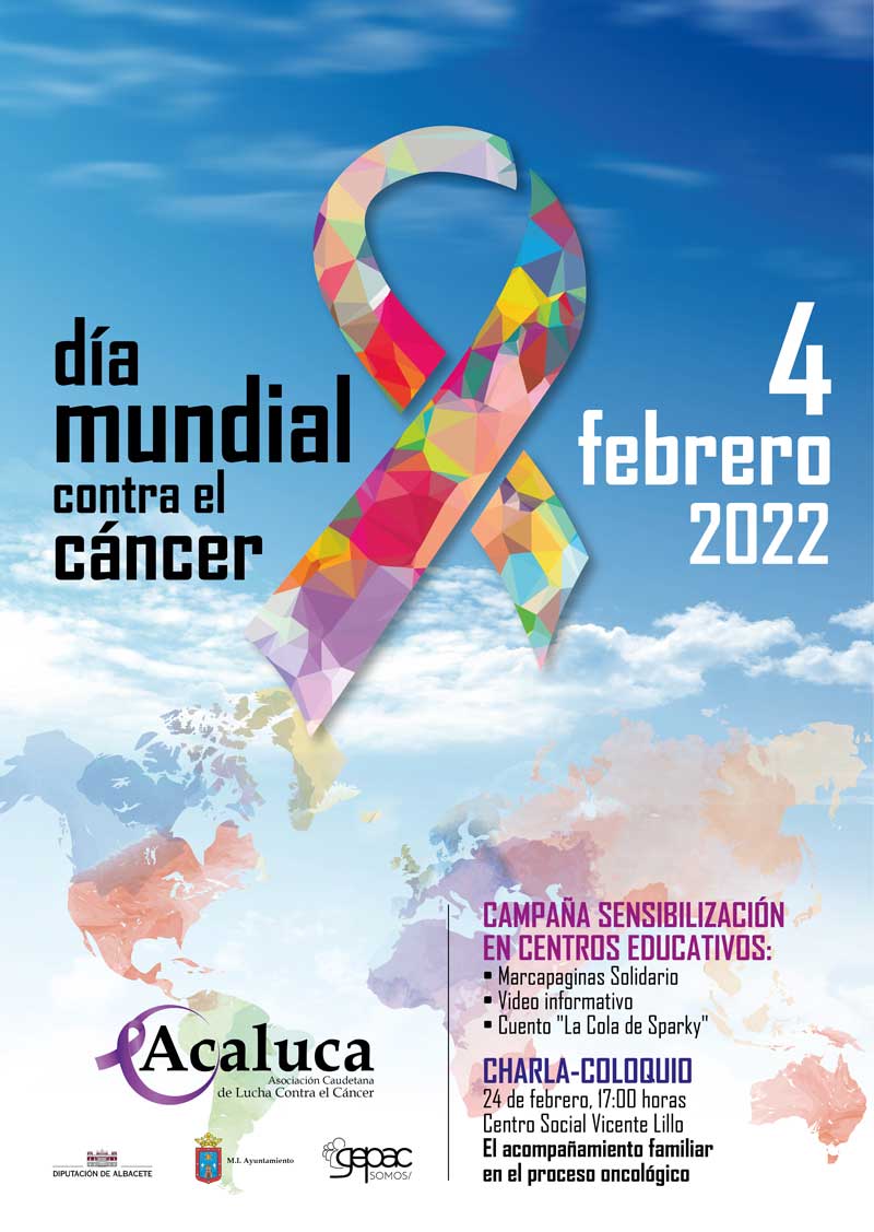 DÍA MUNDIAL DEL CÁNCER. CAMPAÑA “MARCAPÁGINAS SOLIDARIO” EN CENTROS EDUCATIVOS