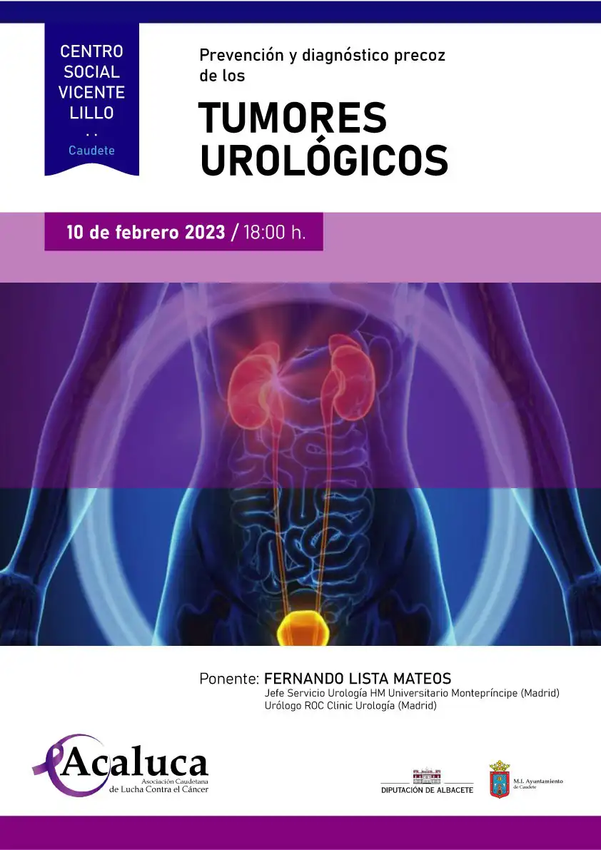 CHARLA “PREVENCIÓN Y DIAGNÓSTICO PRECOZ DE LOS TUMORES UROLÓGICOS”