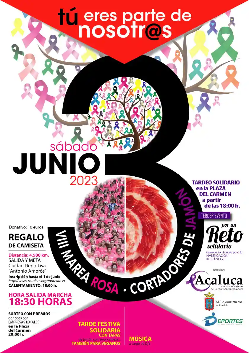 TÚ ERES PARTE DE NOSOTR@S. VIII MAREA ROSA 2023