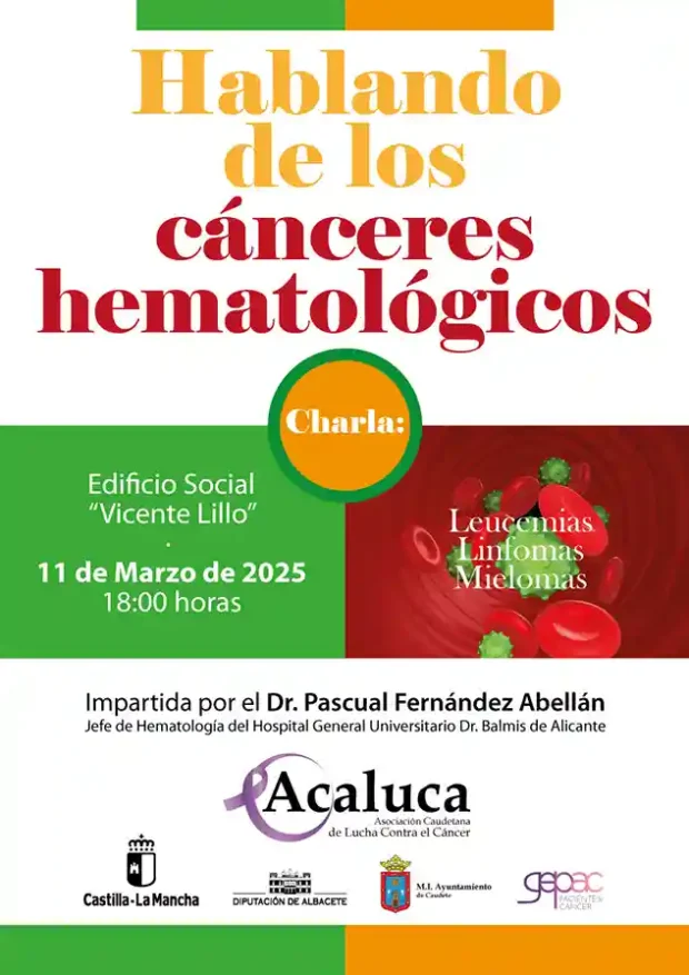ACALUCA TE INVITA A LA CHARLA “HABLANDO DE LOS CÁNCERES HEMATOLÓGICOS “