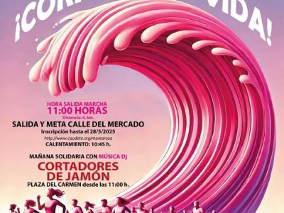 CORRE POR LA VIDA. X MAREA ROSA 2025
