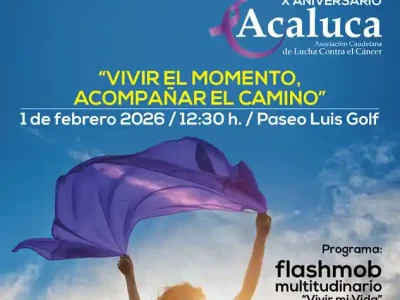 ACALUCA celebra su X Aniversario con un flashmob por el Día Mundial del Cáncer