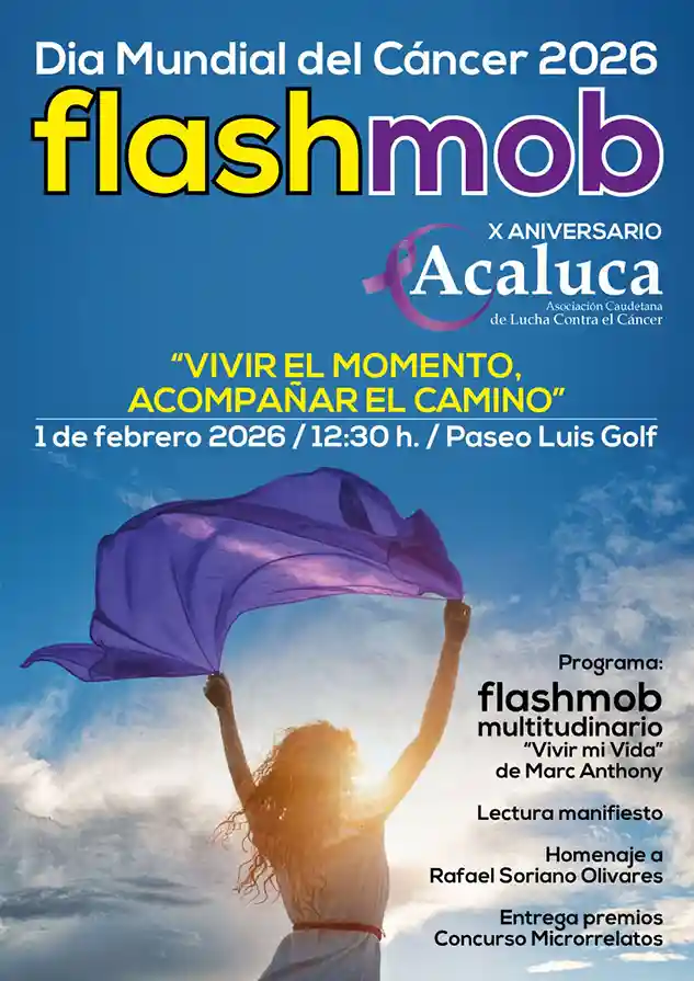 ACALUCA celebra su X Aniversario con un flashmob por el Día Mundial del Cáncer